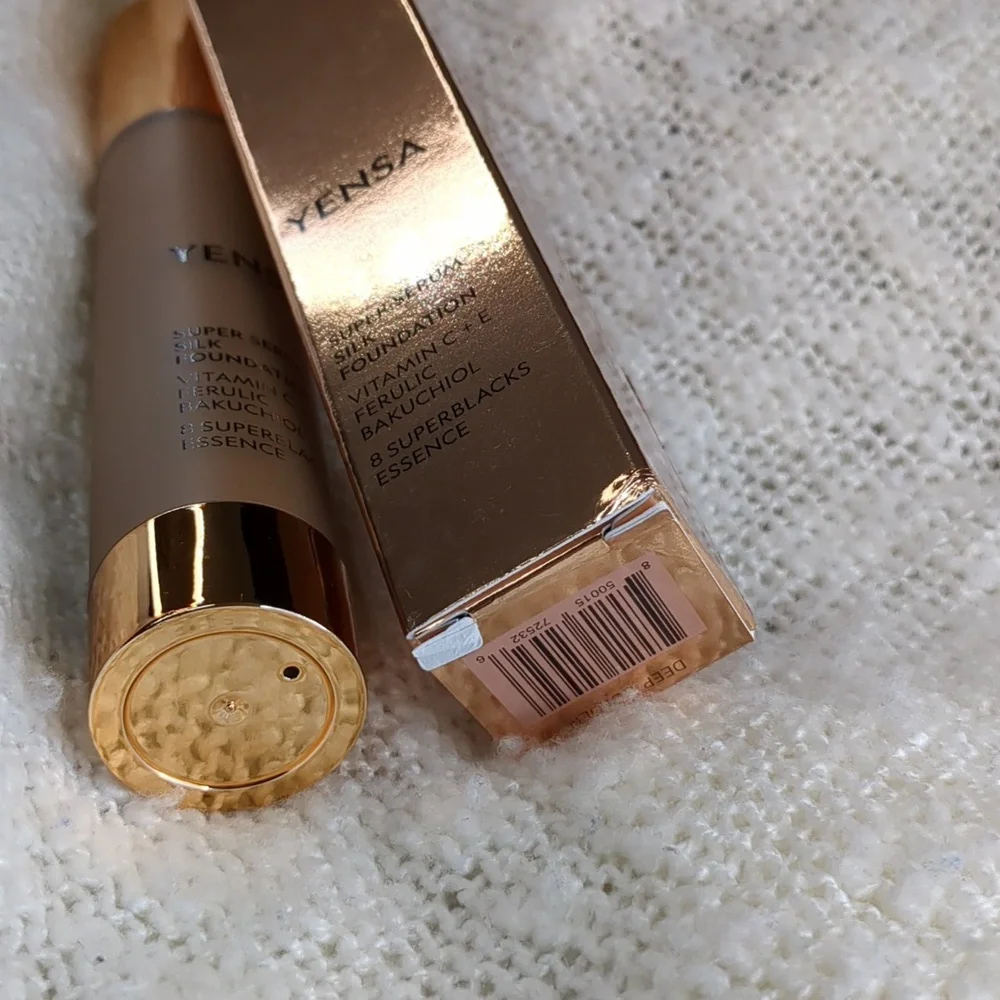 Yensa Super Serum Silk Foundation in Deep Golden, 30ml/1.0fl oz